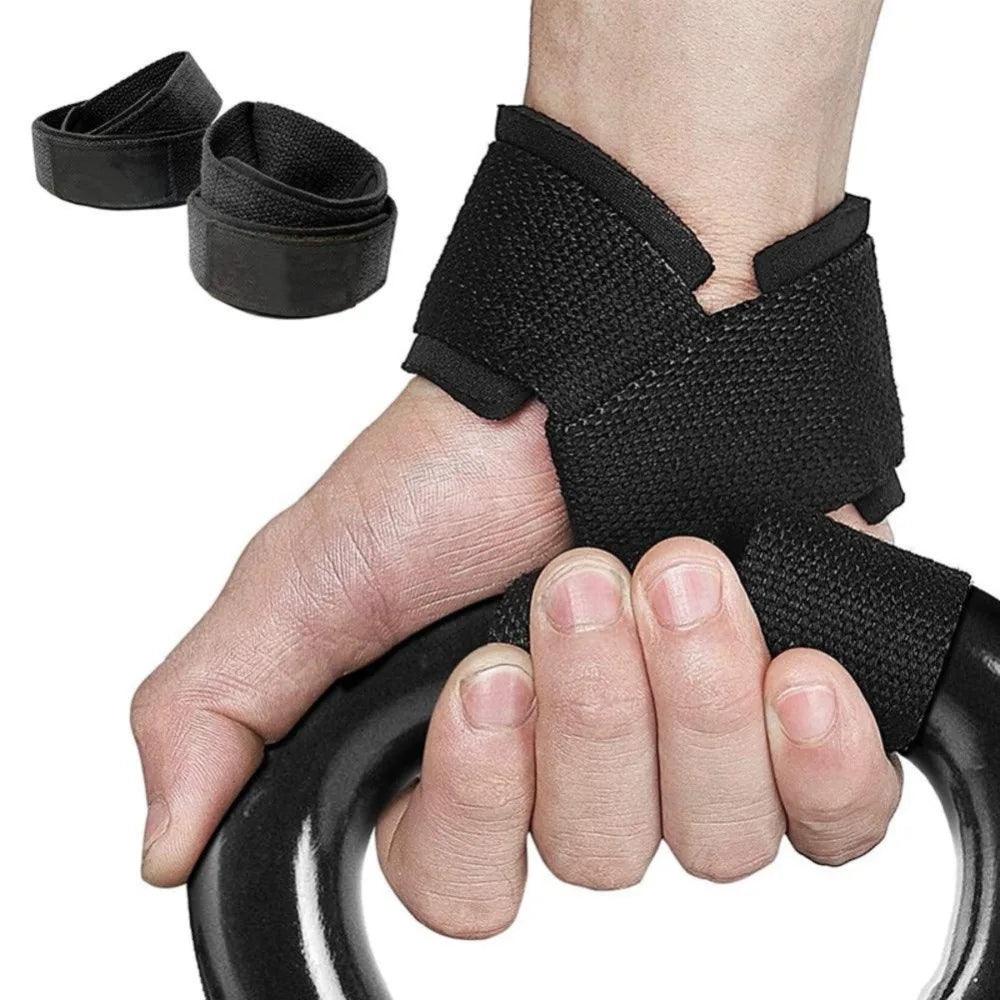 Sangles de poignet pour haltérophilie Bande de préhension pour les mains Musculation Enveloppe d'entraînement Gym Haltère Crossfit Équipement de fitness Outil d'exercice