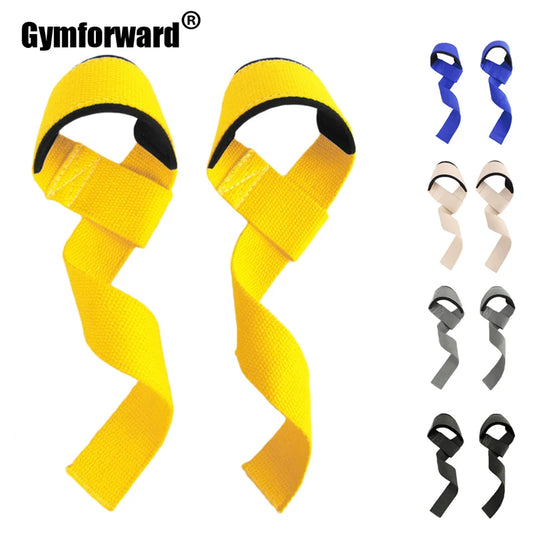 Weight Lifting Wrist Straps Bodybuilding Hand Grip Wrap Gym Workout Dumbbell Crossfit Fitness Equipment Exercise Training Tool